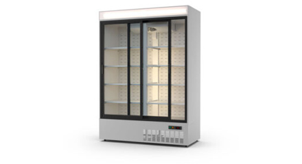 Холодильный шкаф Случь 1300 ШС двери купе