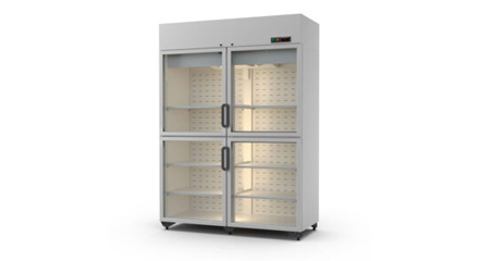 Холодильный шкаф сплит Случь 1400 ШС стеклянная дверь